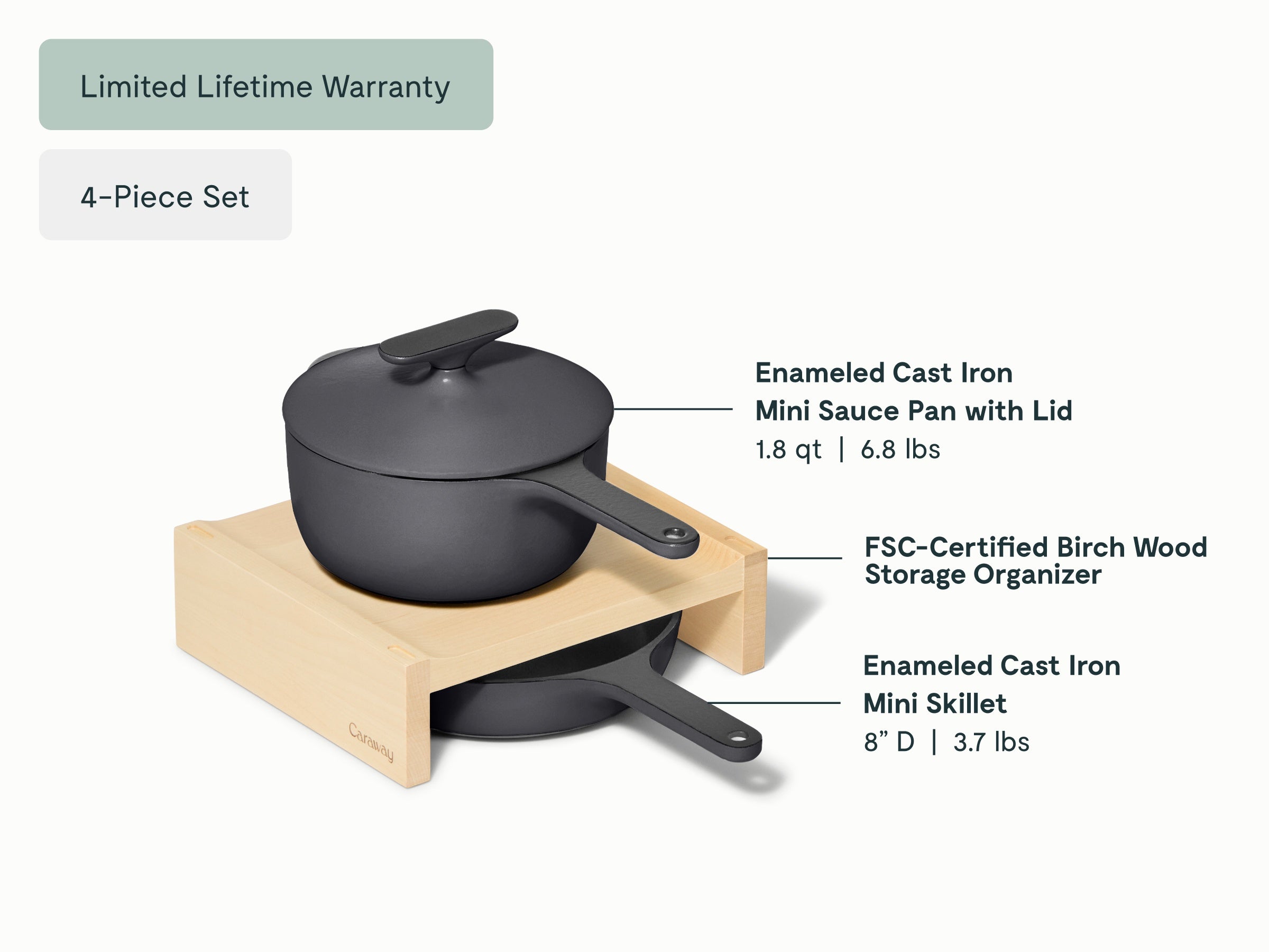 Enameled Cast Iron Mini Duo - Image 13