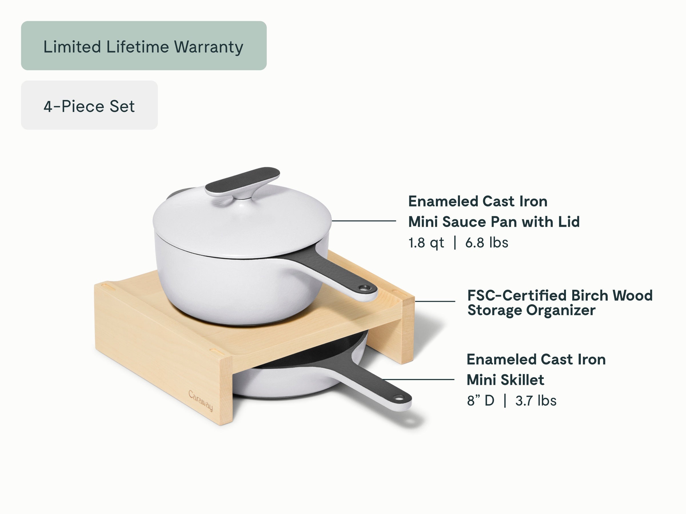 Enameled Cast Iron Mini Duo - Image 11