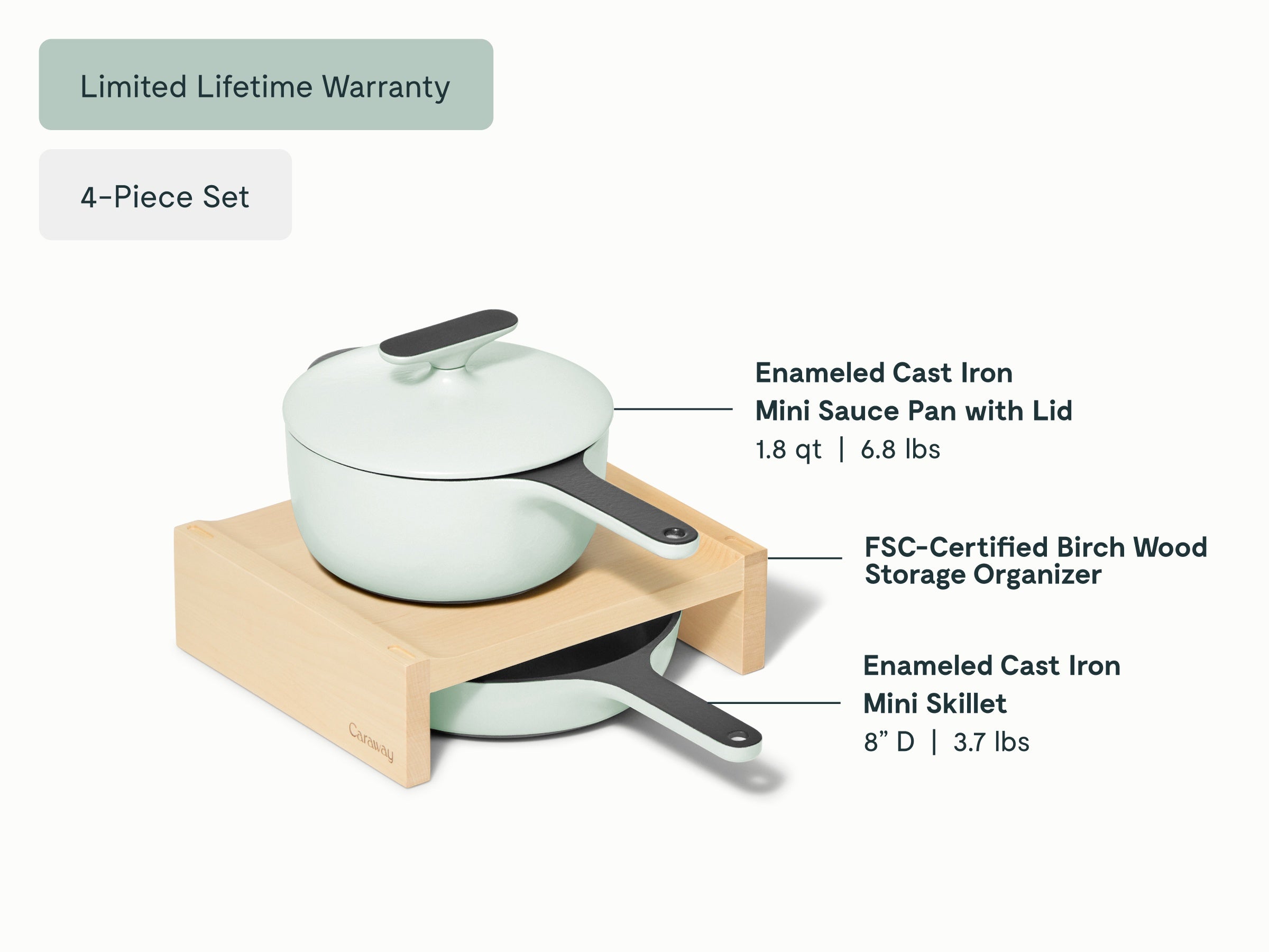 Enameled Cast Iron Mini Duo - Image 15