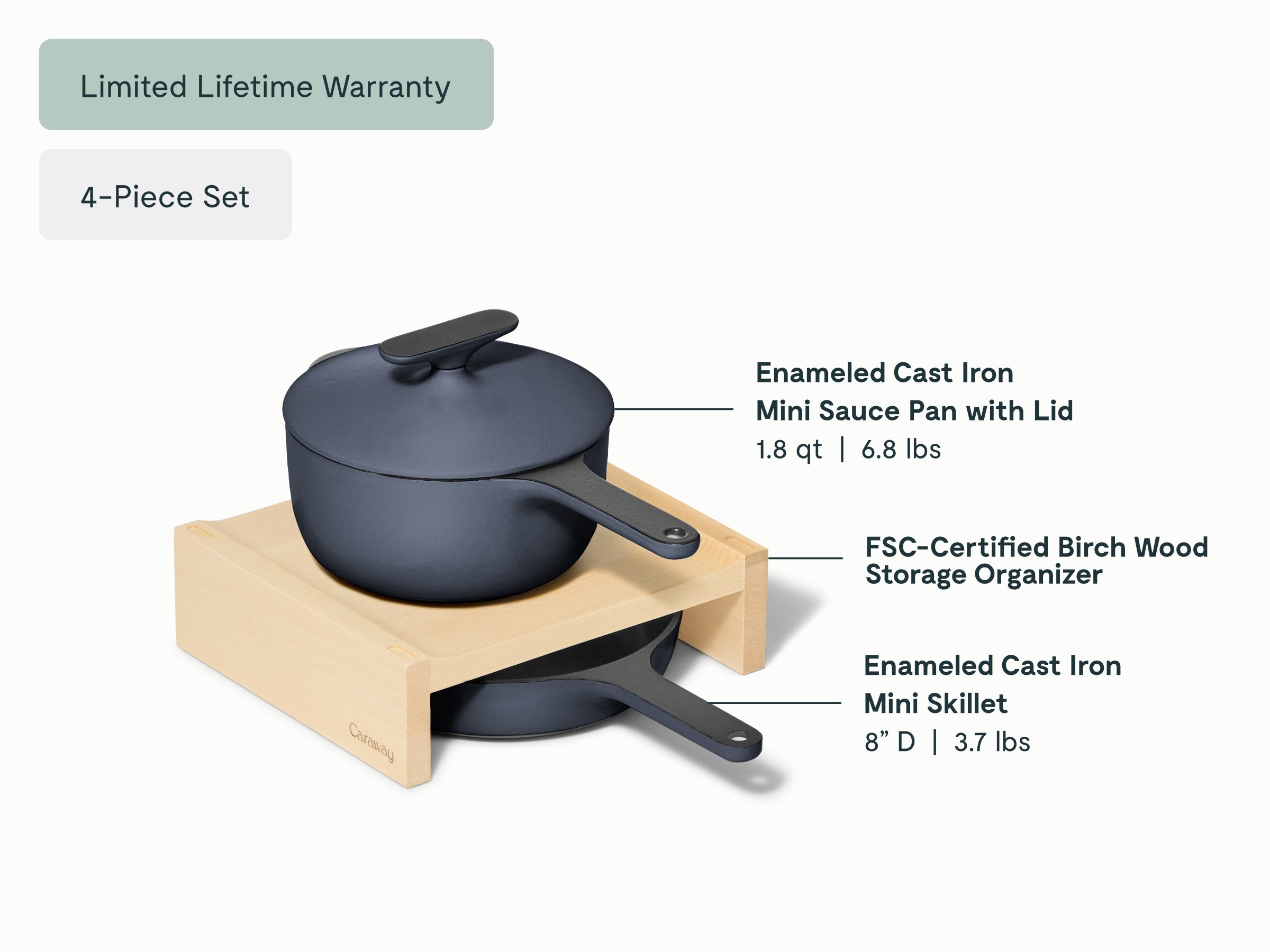 Enameled Cast Iron Mini Duo - Image 9