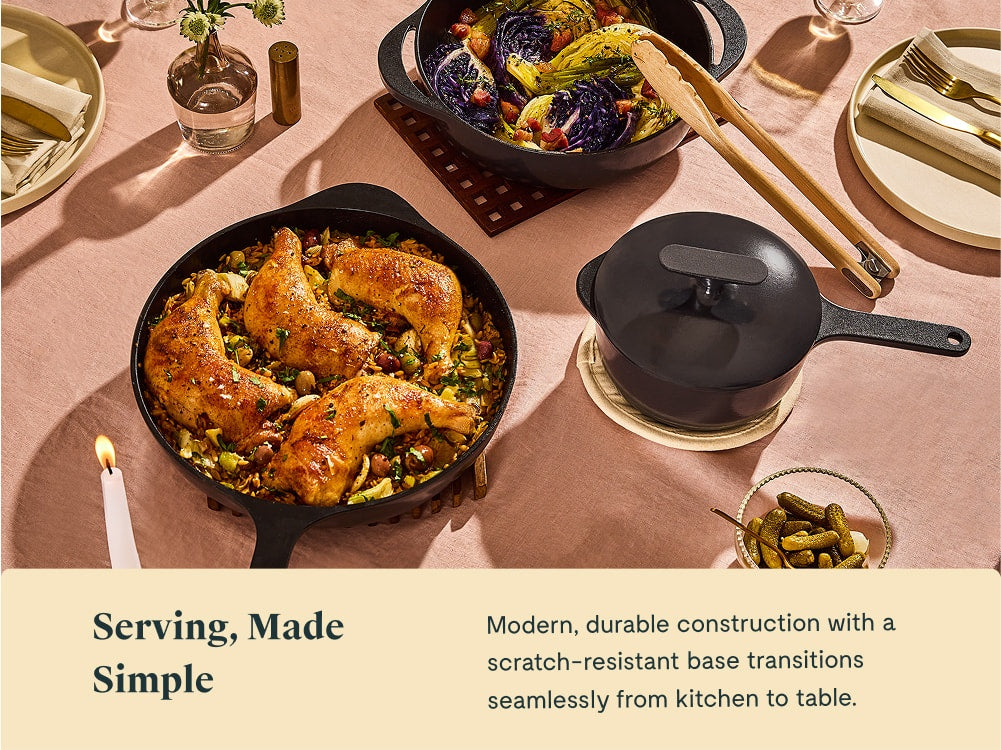 8 qt Enameled Cast Iron Oval Dutch Oven - Image 8