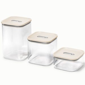 Glass Airtight Container Trio