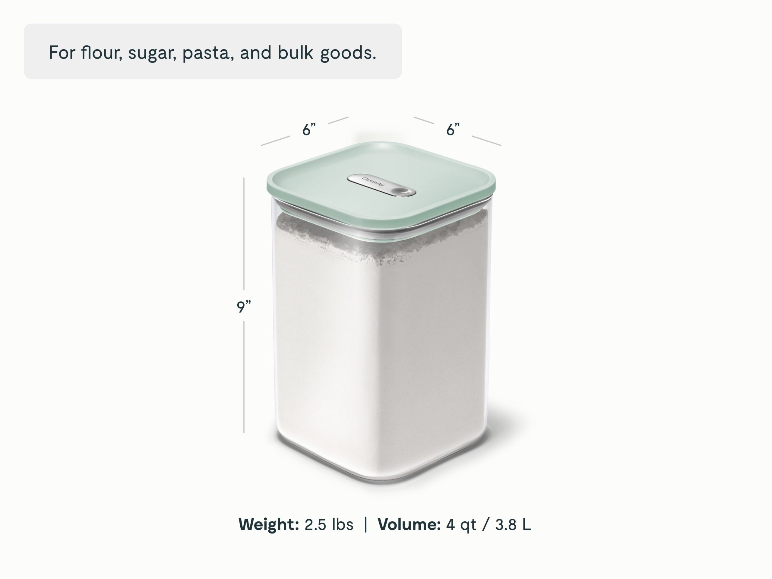 Large Glass Airtight Container 4-pack - Image 16