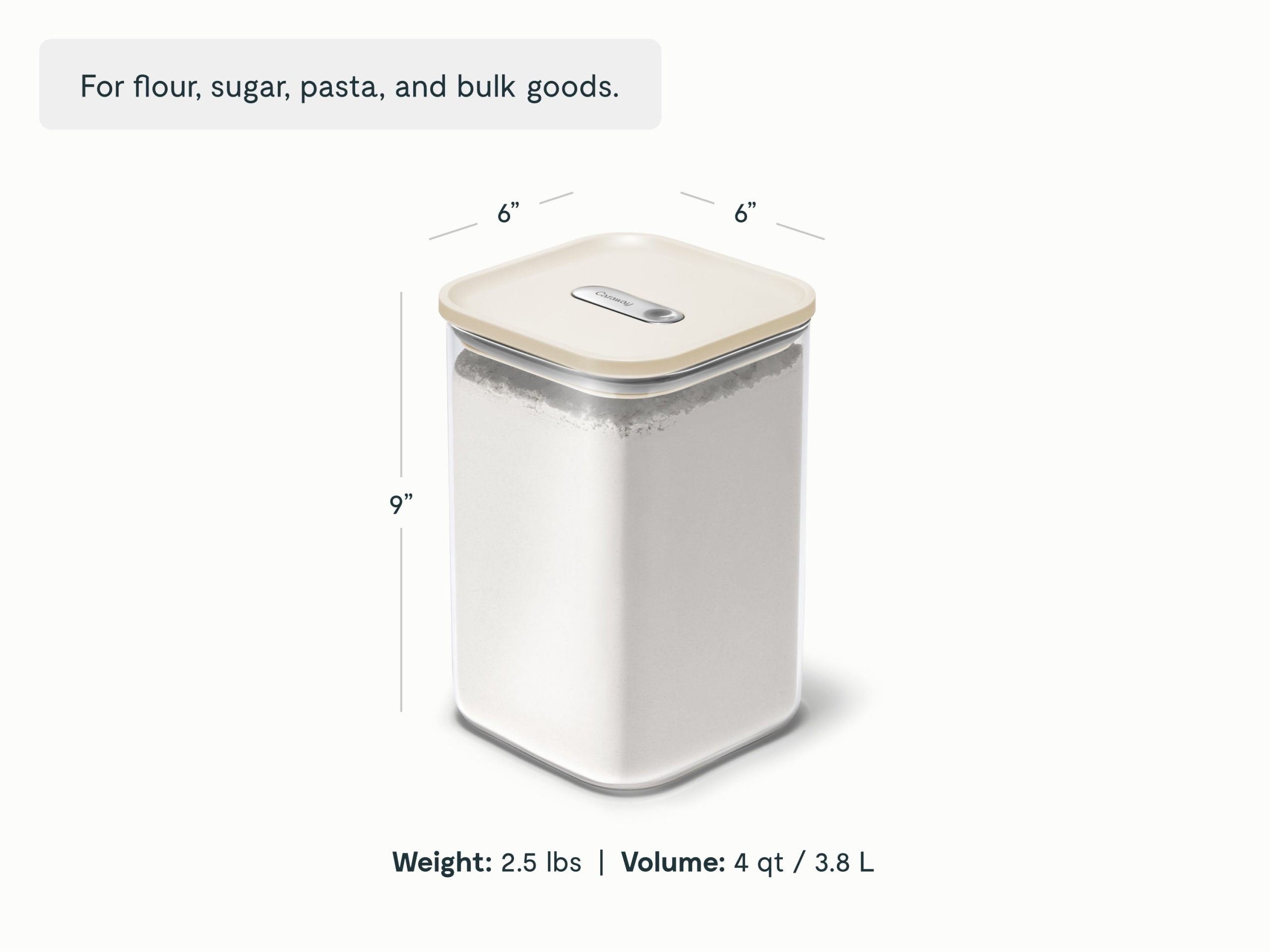 Large Glass Airtight Container Duo - Image 2