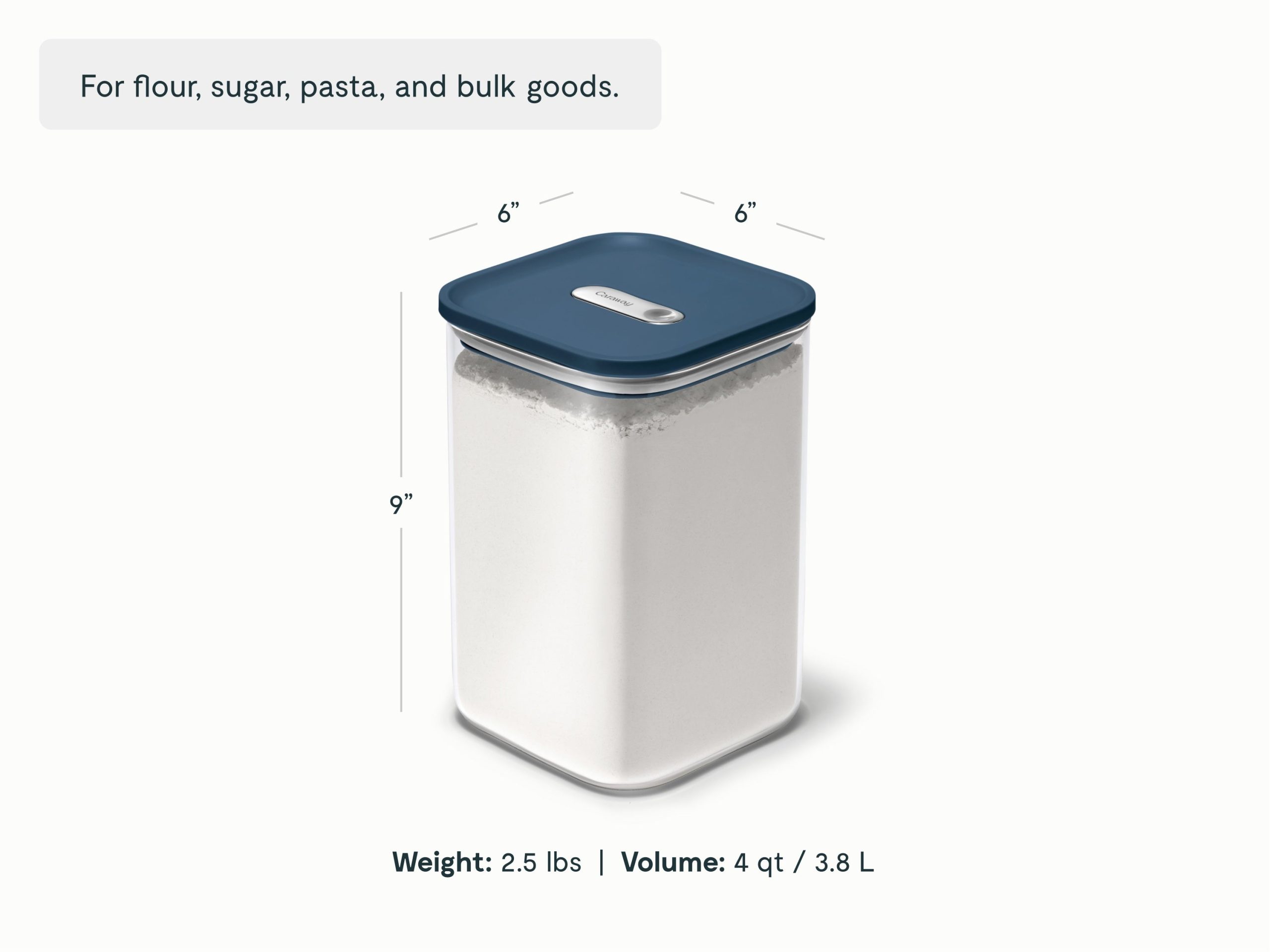 Large Glass Airtight Container Duo - Image 8