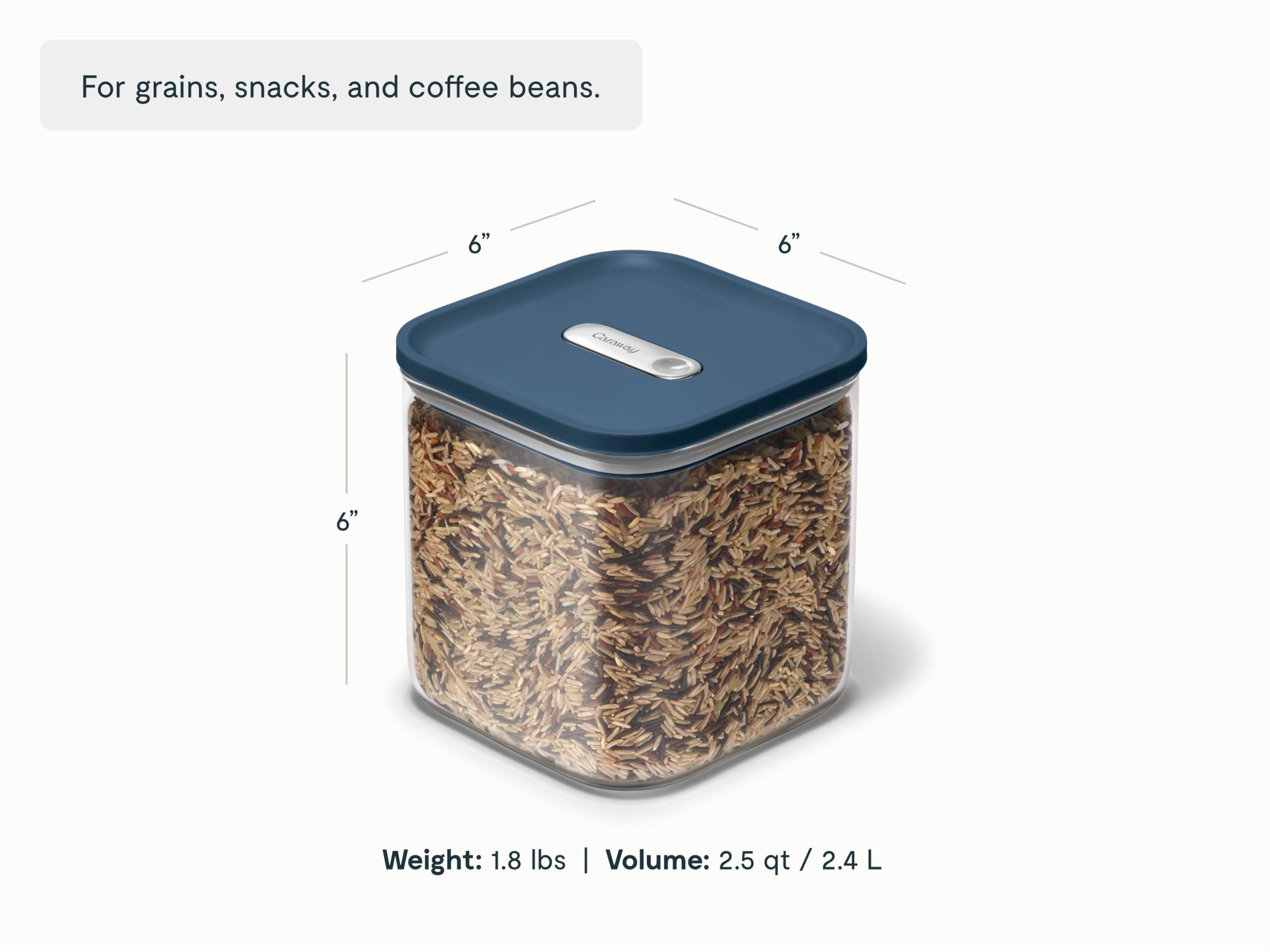 Medium Glass Airtight Container 8-pack - Image 8