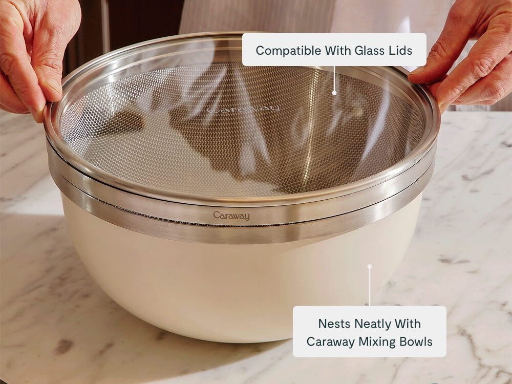 Medium Stainless Steel Strainer - Image 6