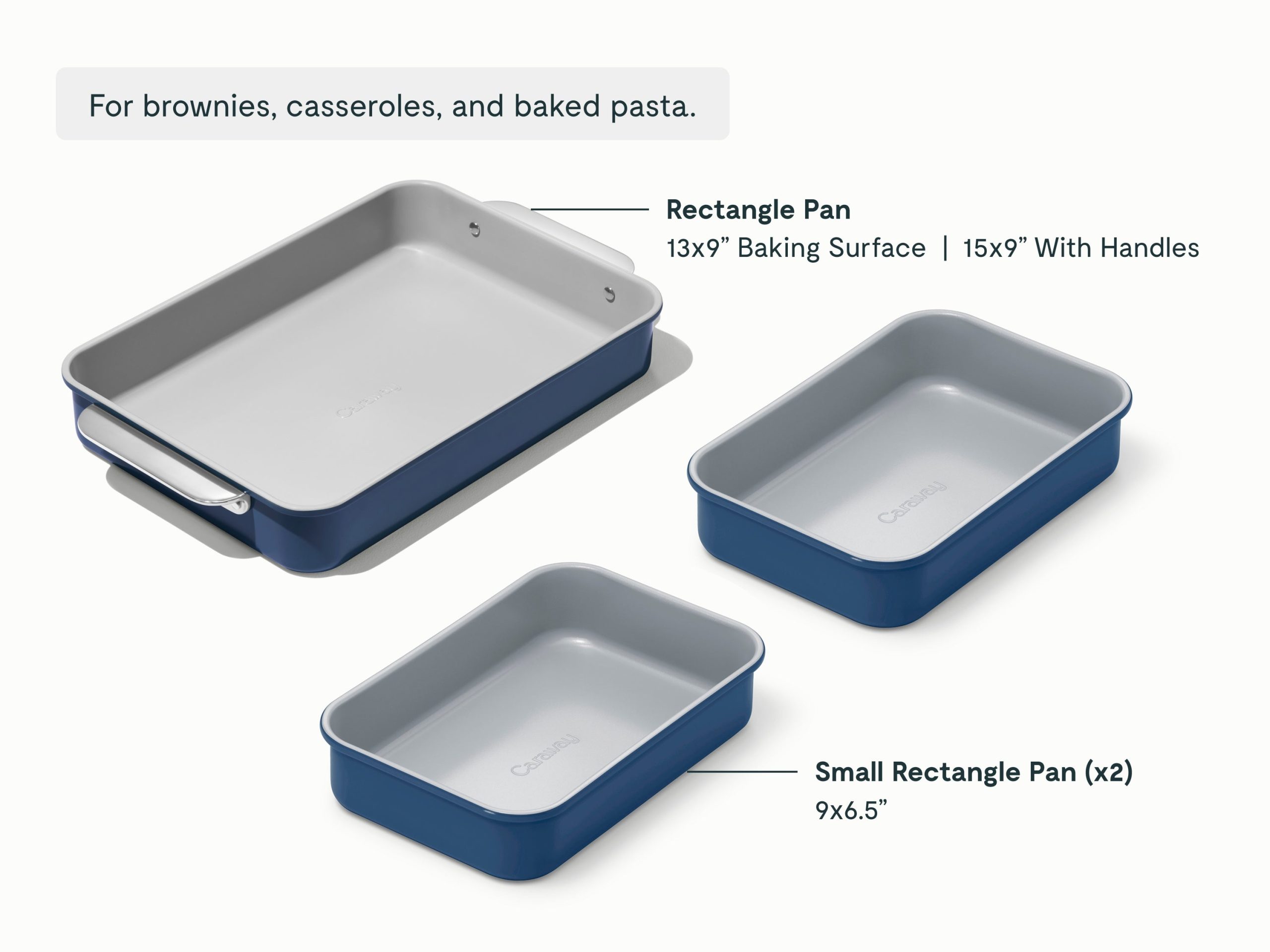 Rectangle Pan Trio - Image 7