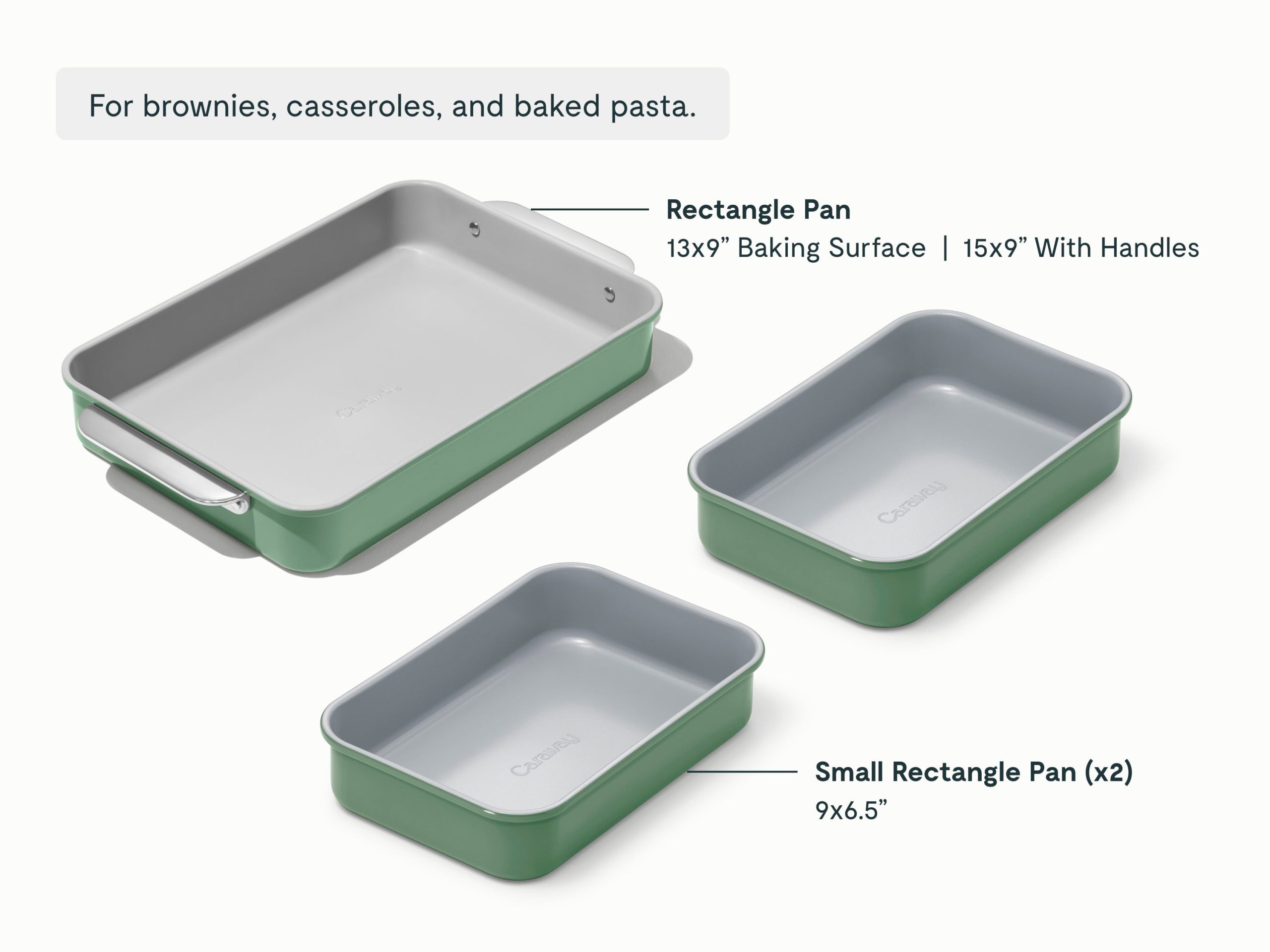 Rectangle Pan Trio - Image 11