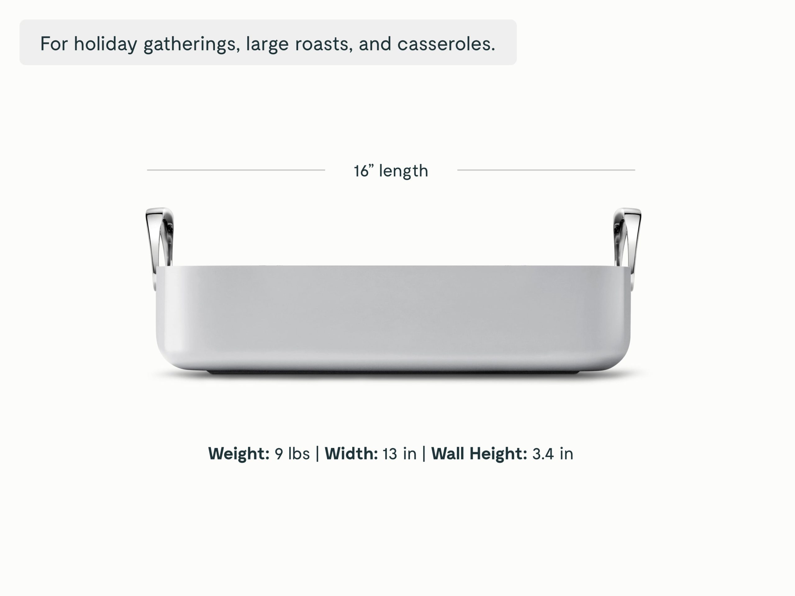 Roasting Pan with Rack - Image 9