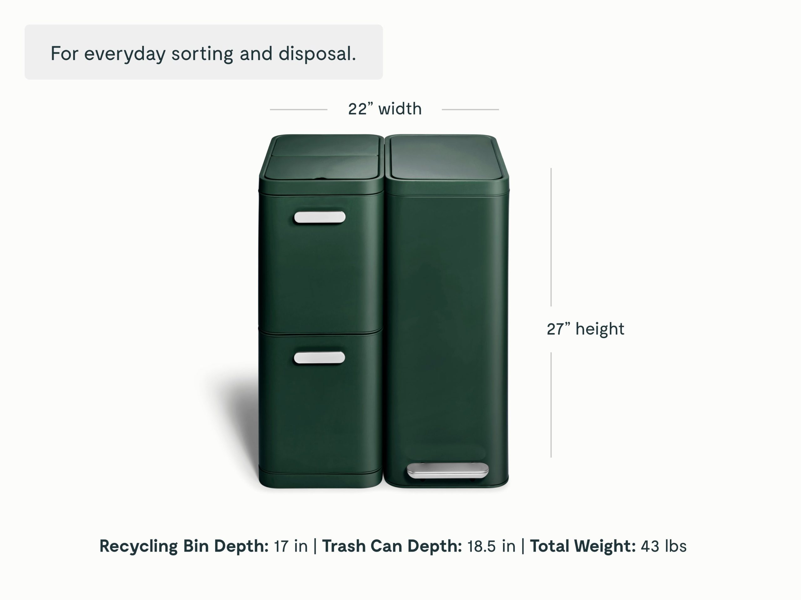 Trash & Recycling Duo (Slim) - Image 15