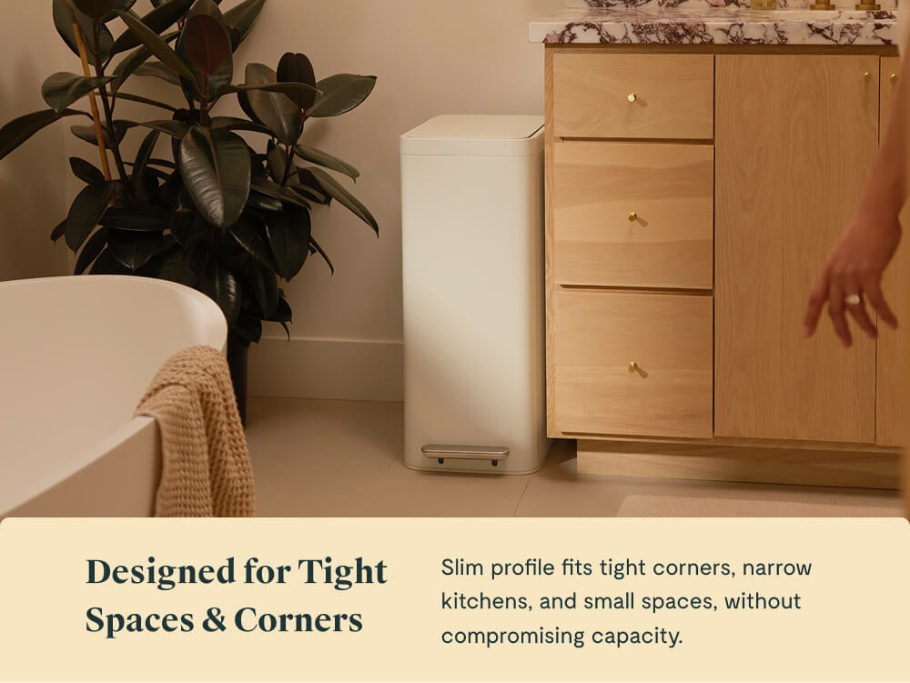 45L Slim Step Trash Can - Image 3
