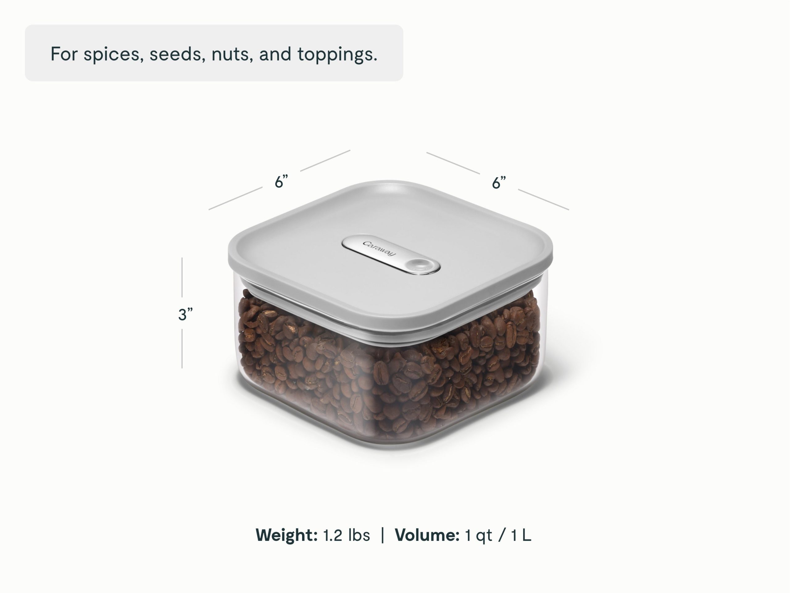Small Glass Airtight Container - Image 10