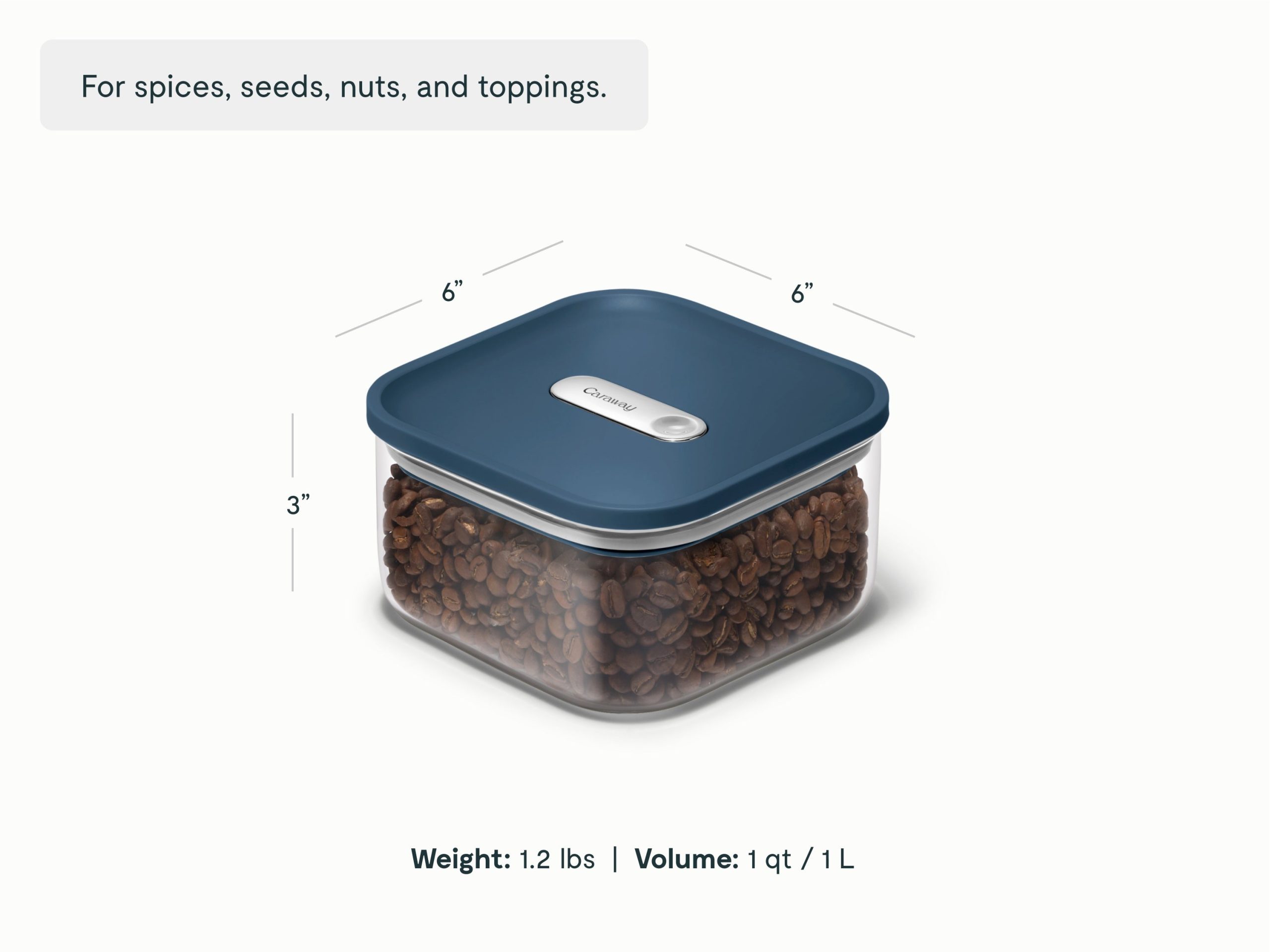 Small Glass Airtight Container - Image 8