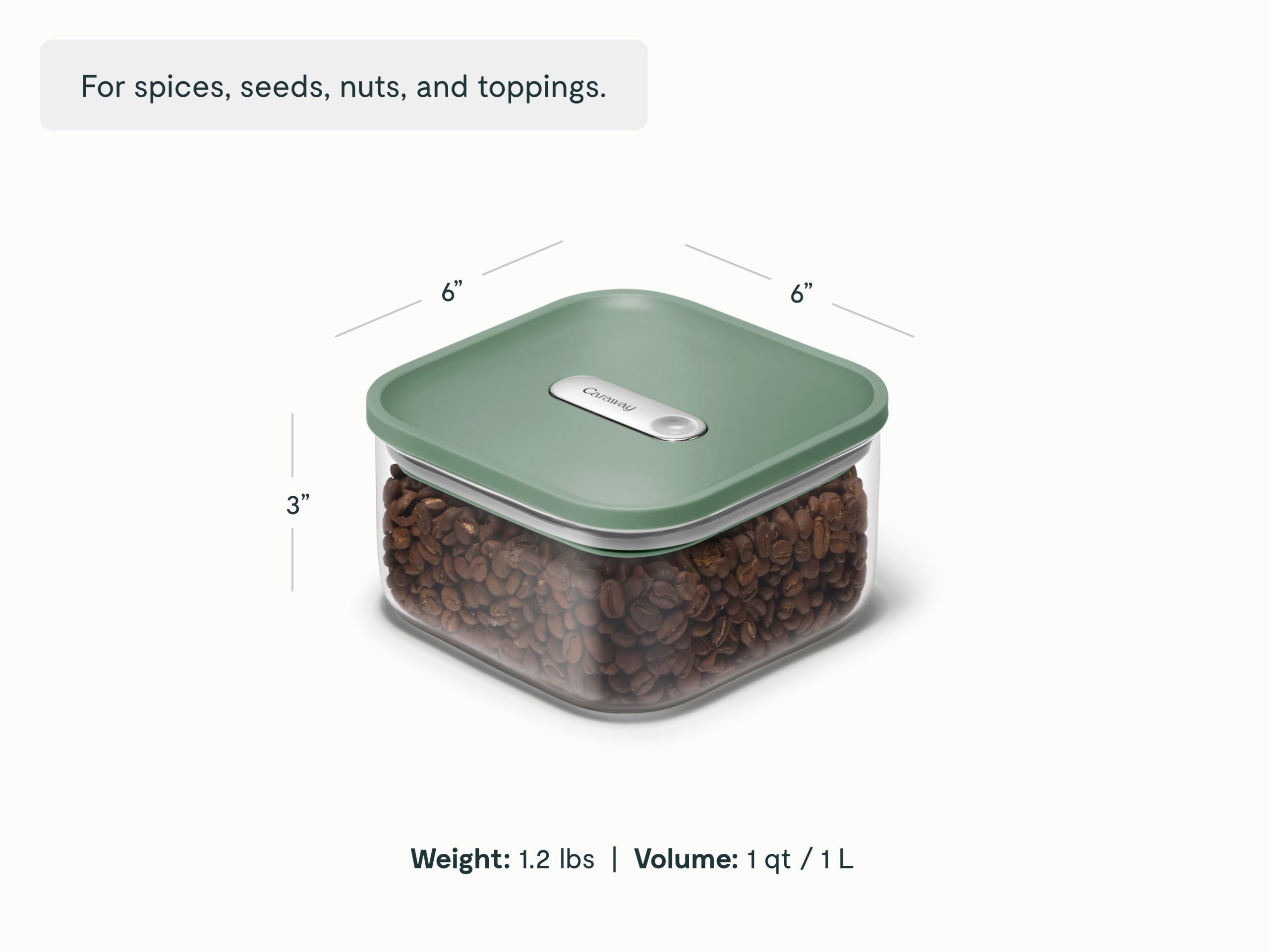 Small Glass Airtight Container - Image 12