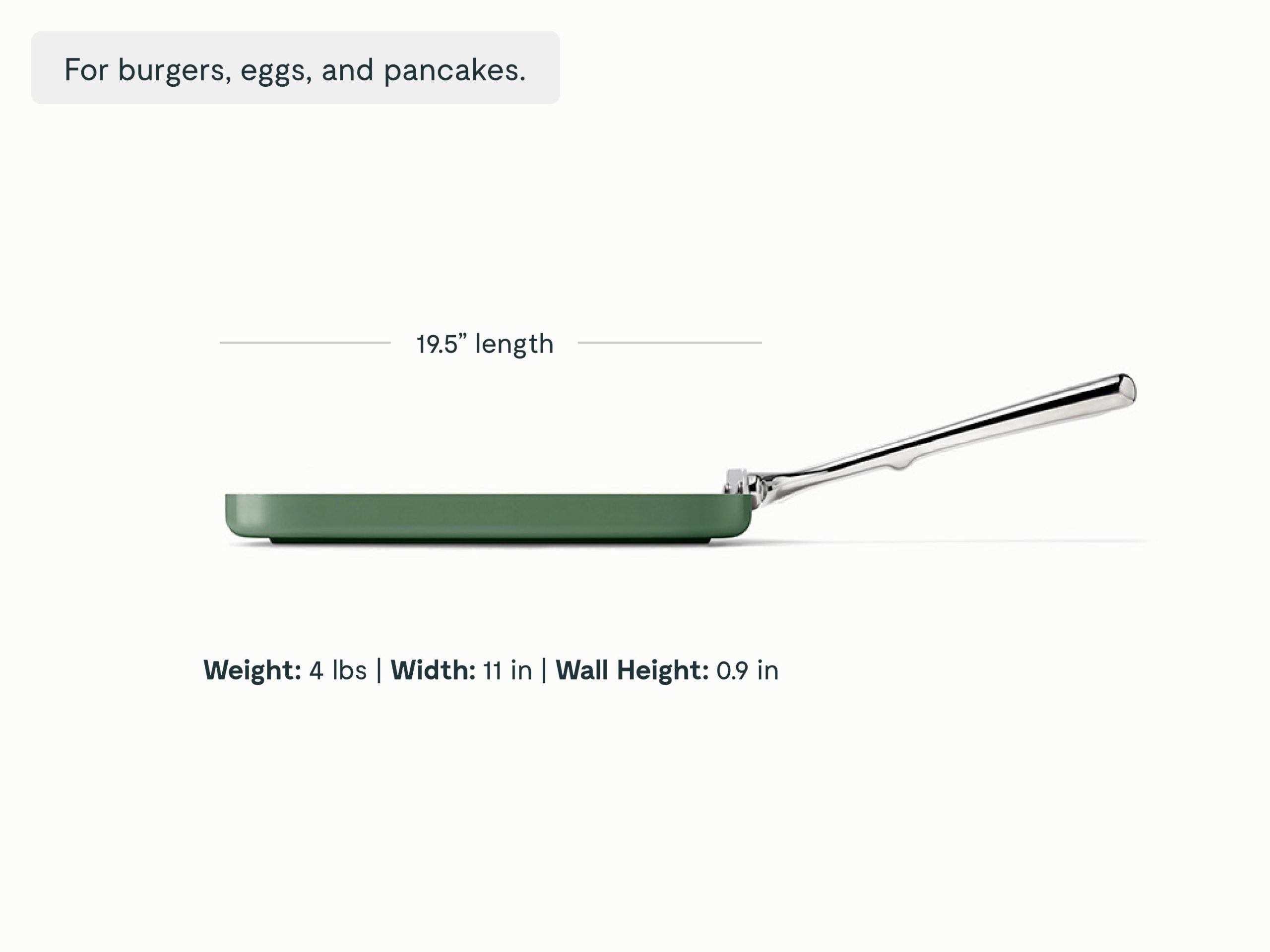 Square Griddle Pan - Image 11
