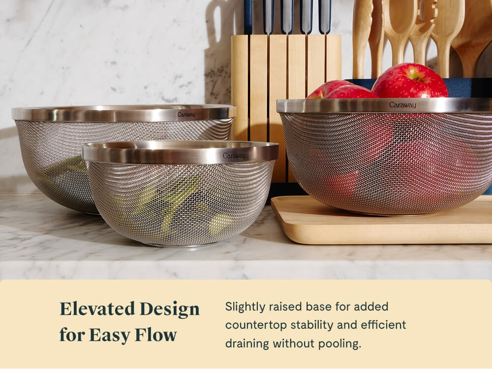 Stainless Steel Strainer Set - Image 4