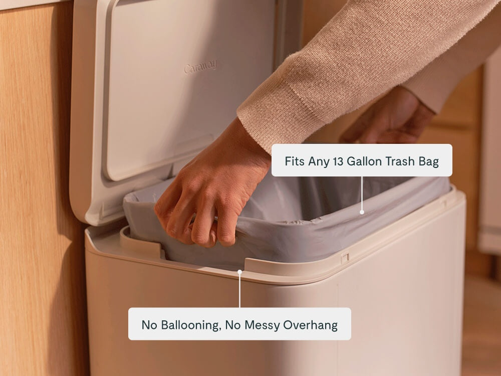 45L Rectangular Step Trash Can - Image 6
